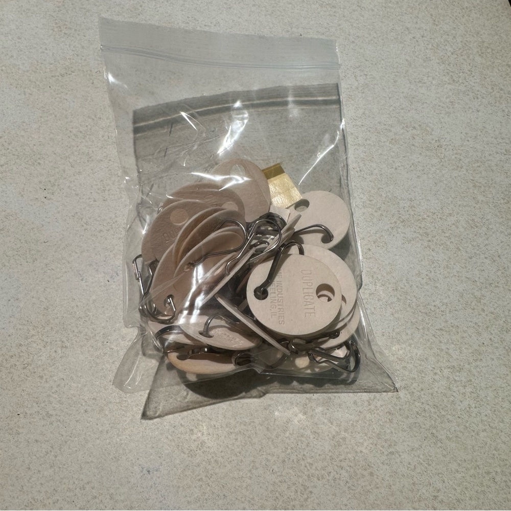 MMF Industries Hook Style Key Cabinet - 28 Keys New with Tags. 11”L x 7.75”W - Picture 4 of 8
